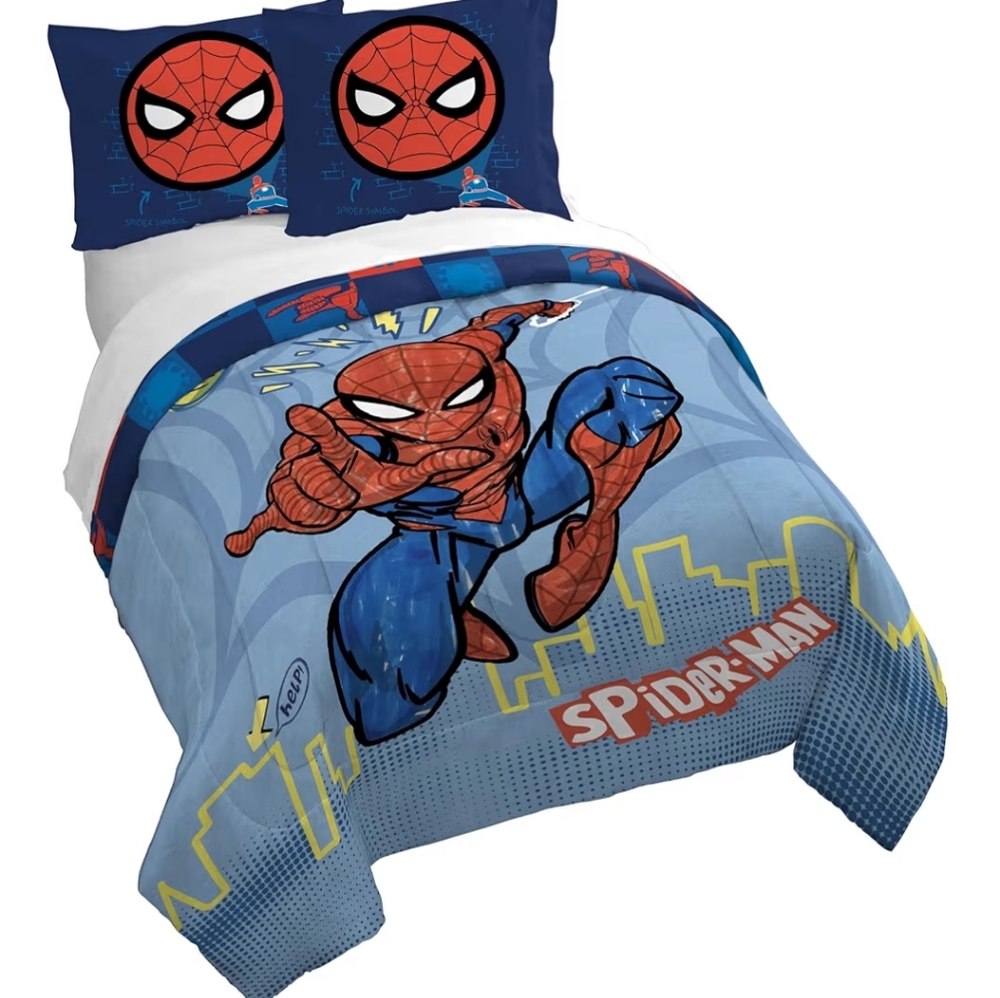 Jay Franco Duvet Cover Set – 3 Piece Comforter Cover and Sham Set